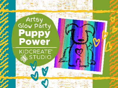 Artsy Glow Party- Puppy Power (4-12 Years)
